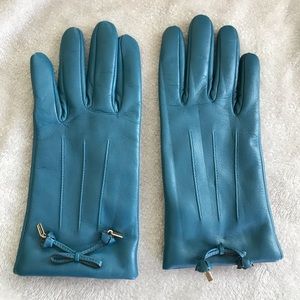 COACH BRAND LEATHER GLOVES